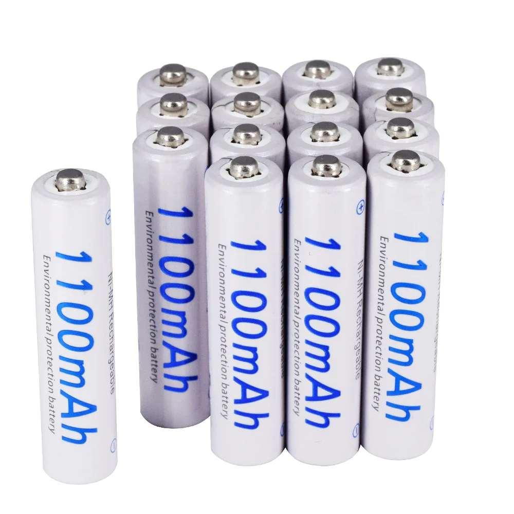 

PALO 2-24 pcs AAA rechargeable battery AAA 1.2V AAA battery 3A 1100mAh Ni-MH AAA Bateria batteries for for flashlight toys