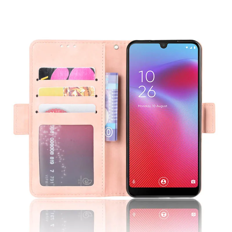 Кожаный чехол-книжка для Vodafone Smart N10 V10 VFD630 VFD730 магнитный силиконовый матовый с