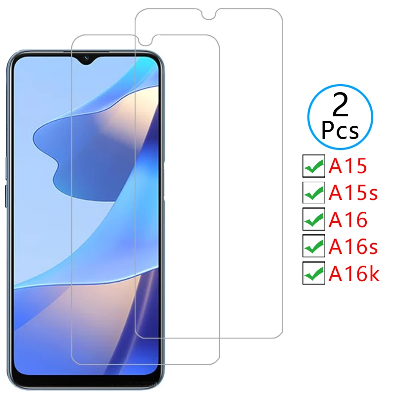 

screen protector for oppo a15 a15s a16 a16s a16k protective tempered glass on oppoa15 oppoa16 a 15 15s 16 s 16s 16k 15a 16a film