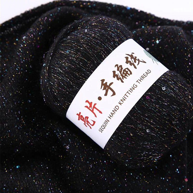 Прямая поставка 50 г/шар блестки яркий шелк Ангола влюбленные ощущения тонкая