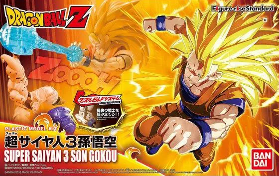 Оригинальная модель Gundam Dragon Ball Z Son GOKU Gokou Super Saiya 3 Детские игрушки с