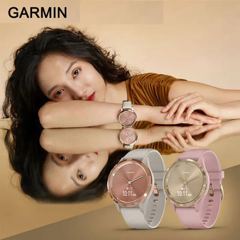 Женские Смарт часы Garmin move 3 гибридные реальные скрытый сенсорный экран монитор