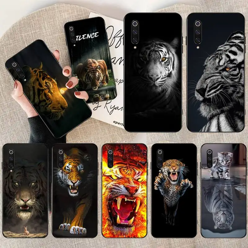 Роскошный дизайнерский чехол для телефона CUTEWANAN Animal Beast Desire Tiger Xiaomi Mi10 10Pro 10 lite Mi9 9SE