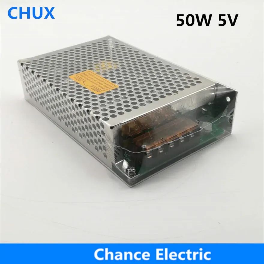 

CHUX Switching Power Supply 50w 5v 10a Ac To Dc 110vac 220vac Input Dc Switch Power Supply For Led S-50w-5v