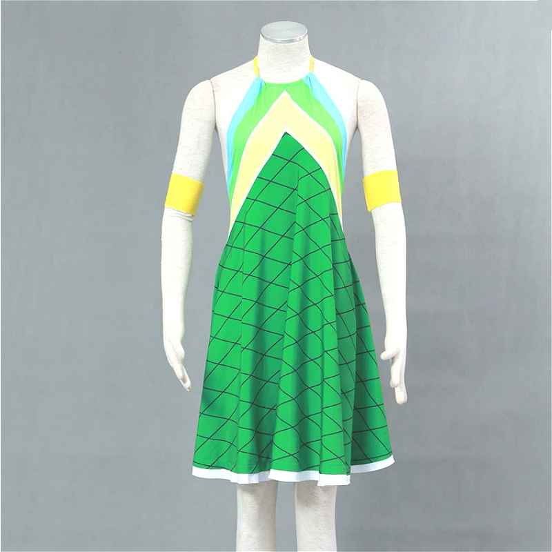 

Костюм для косплея, в стиле аниме "Сказочный хвост дракона", зеленый