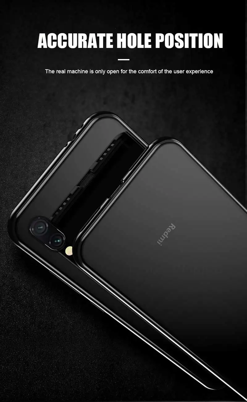 Роскошный металлический магнитный чехол на 360 ° для Xiaomi Redmi Note 7 5 6 K20 Pro, чехол-книжка для Xiaomi Redmi 7a 6a, чехол для телефона, стеклянная задняя крышка