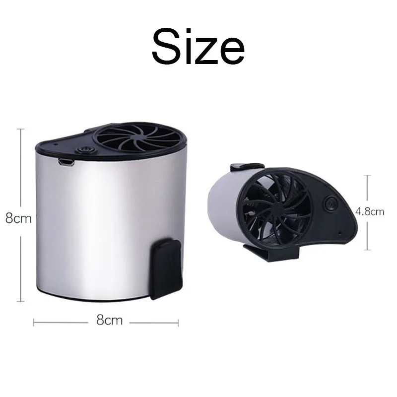 Портативный подвешивающий вентилятор с воздушным охлаждением USB Перезаряжаемый