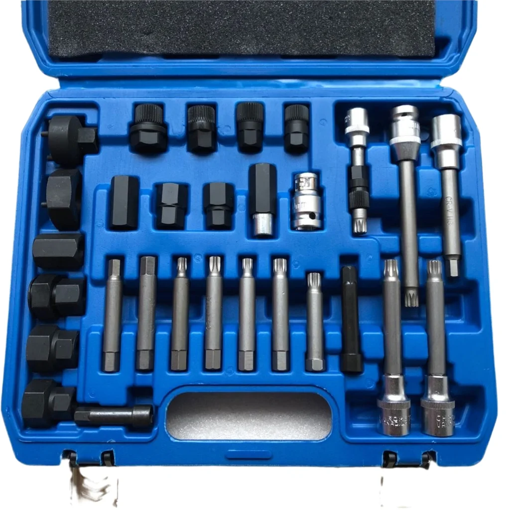 Шкив генератора инструмент разборки двигатель шкив муфтой одностороннего