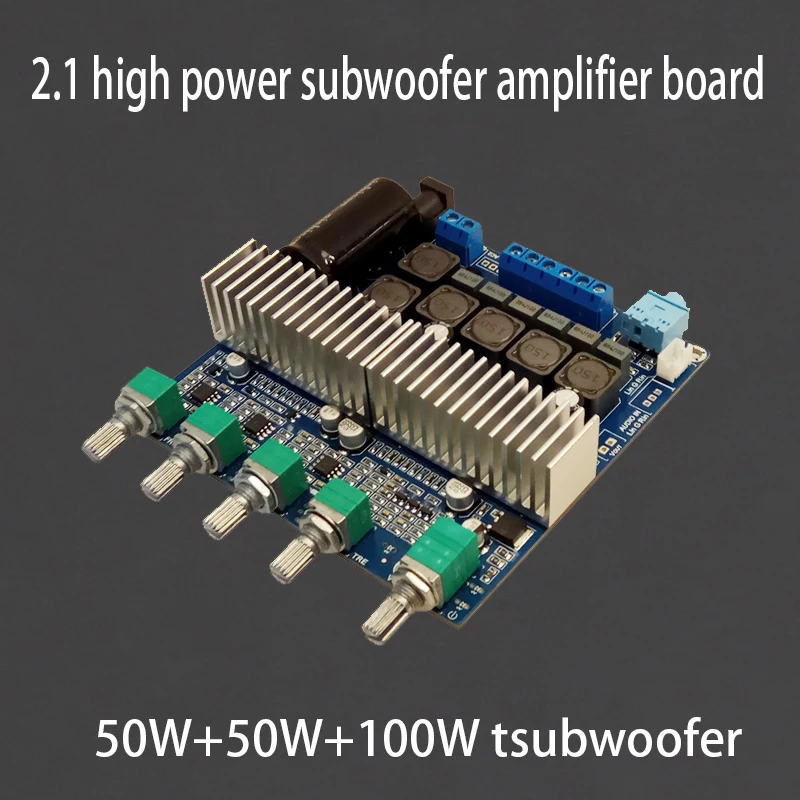 Kaolanhon 100 Вт + 50 * 2 DC12 24V TPA3116 1 Высокая мощность HIFI Цифровой усилитель плата супер