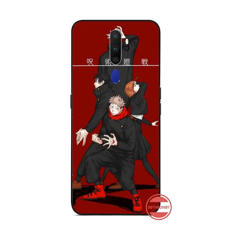 

Japan anime jujutsu kaisen Phone Case For OPPO F 1S 7 9 K1 A77 F3 RENO F11 A5 A9 2020 A73S R15 REALME PRO