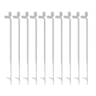 Нитевдеватель для бисероплетения инструмент для нарезки, 80 мм, 10 шт.