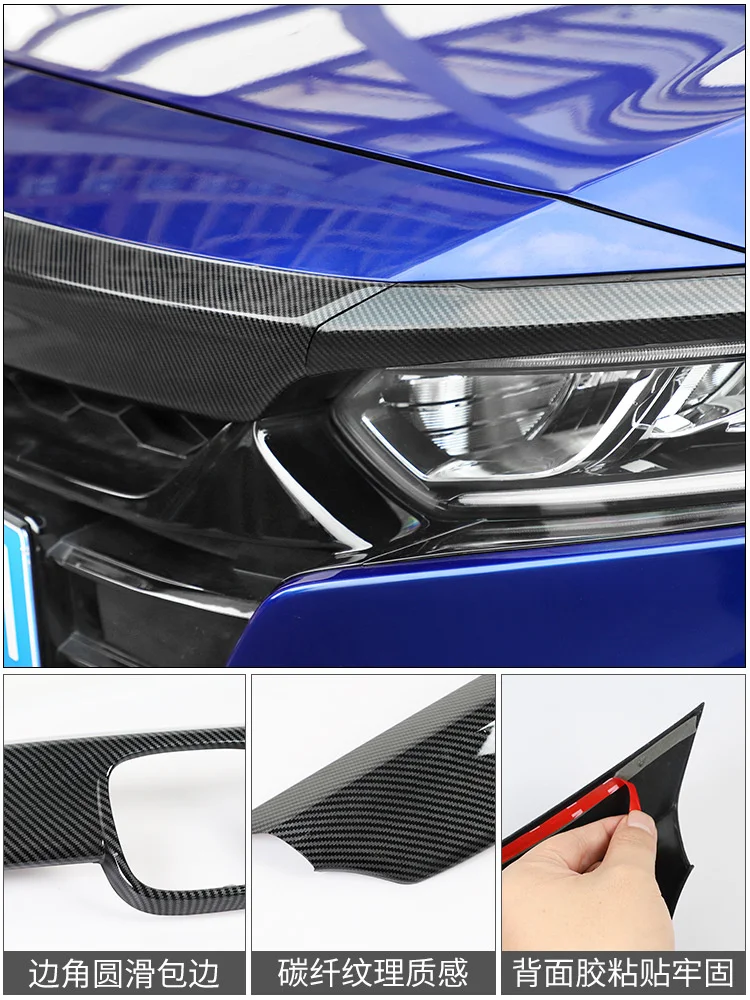 구매 10 세대 어코드 프론트 바 트림 스트립 커버의 네트 라이트 수정에 적합 저렴한 10 세대 어코드 프론트 바 트림 스트립 커버의 네트 라이트 수정에 적합