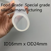 16x24 silicone tubing id 16mm od 24mm food grade flexible drink tubing pipe temperature resistance nontoxic transparent