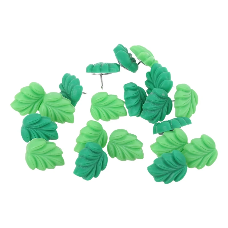 

20 штук лист канцелярские кнопки оффисная декоративная канцелярские кнопки фото стены шпильки листва защелки для доски фото Карты