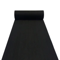 new classic black carpet stylish solid color carpet wedding celebration carpets outdoor party decoration carpet
