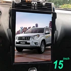 Автомобильный мультимедийный видеоплеер, экран 15 дюймов, под управлением Android 11, с GPS Навигатором, для Toyota Land Cruiser Prado 150, 2014-2017, LC150