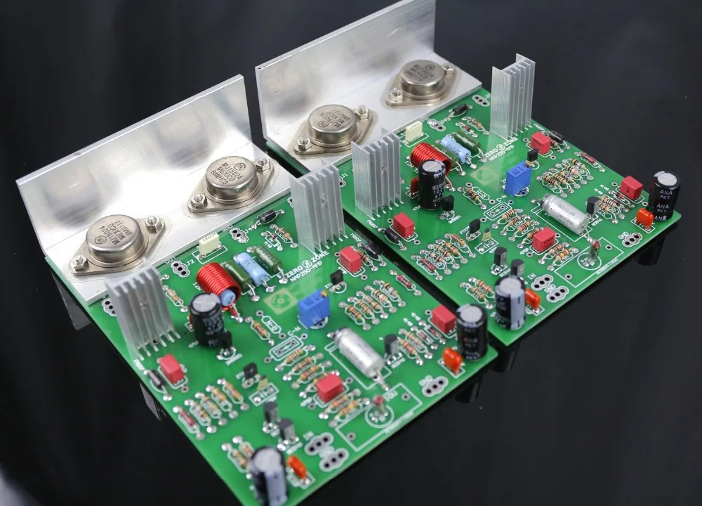 1 пара монтажная плата усилителя мощности NCC200 на базе UK NAIM NAP250 / 135 Amp|Усилители