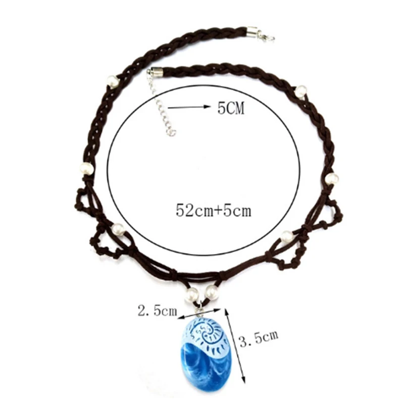 Костюм для косплея «Моана» для девочек, платье принцессы Vaiana, одежда с necklace ем для костюмов на Хэллоуин, подарки для девочек
