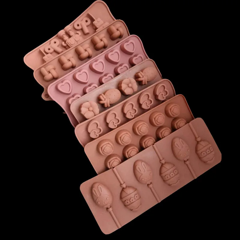 Счастливая сумка случайные смешанные силиконовые формы Очаровательная рамка |