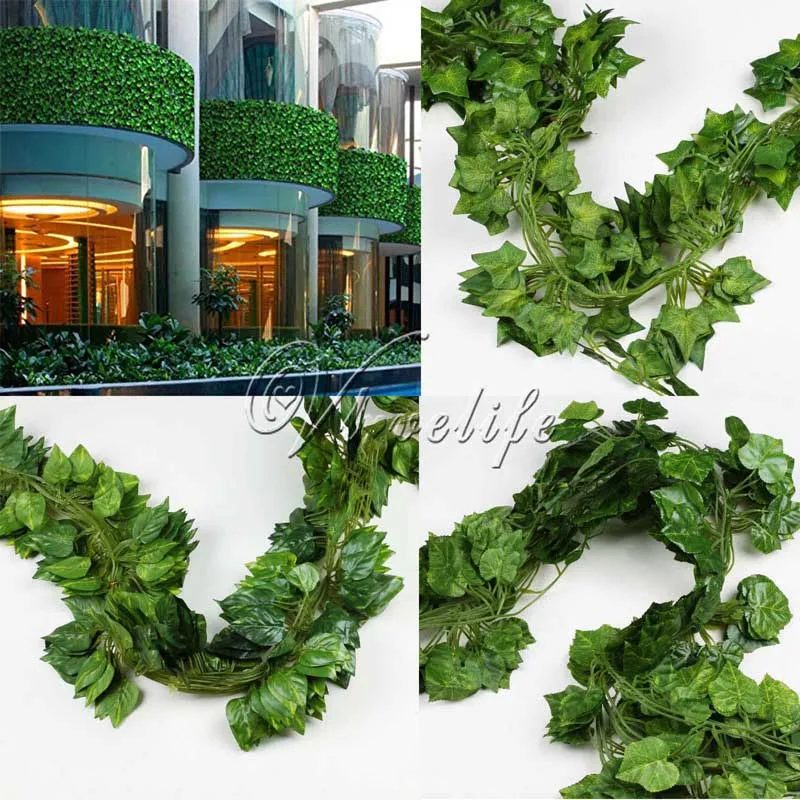 2 3 m 12 шт Искусственные растения Sleaf Rohdea винограда искусственная Виноградная лоза