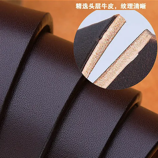 

Men High Quality Genuine Leather Belt Luxury Designer Belts Men Cowskin Fashion Strap Male Jeans For Man Cowboy Free Shipping