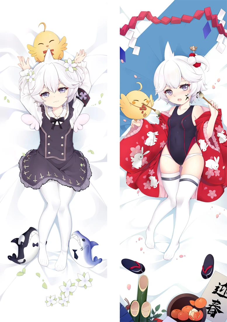 

Japanese Anime Azur Lane Crosswave SMS Prinz Heinrich U-110 Otaku Dakimakura body Pillow case Hugging Body Pillow Cover Case