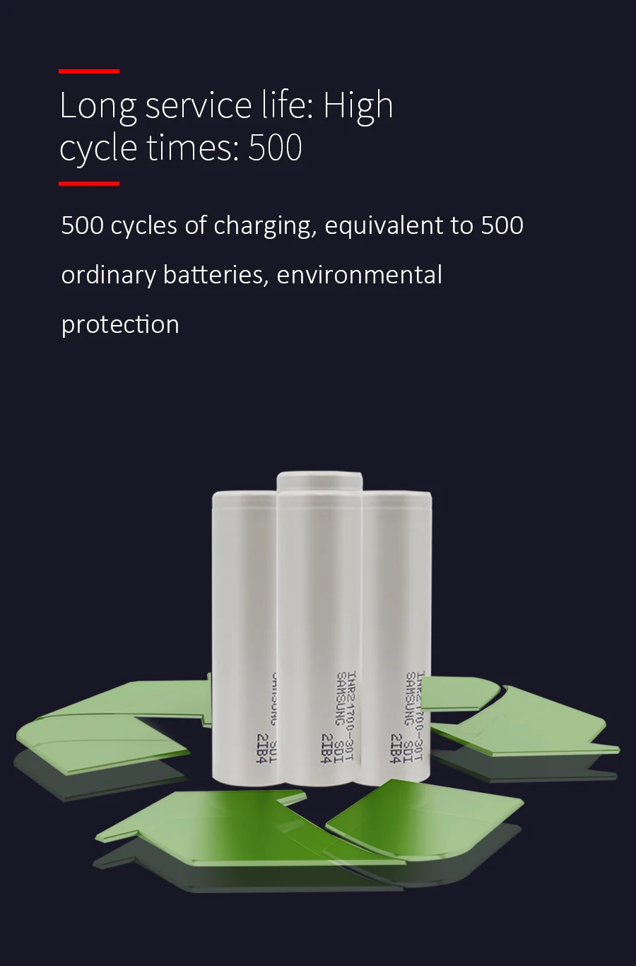1 шт. для samsung INR21700-30T 30T 21700 3000mah 35A 3,7 V аккумуляторная батарея с плоским верхом PK NCR21700A