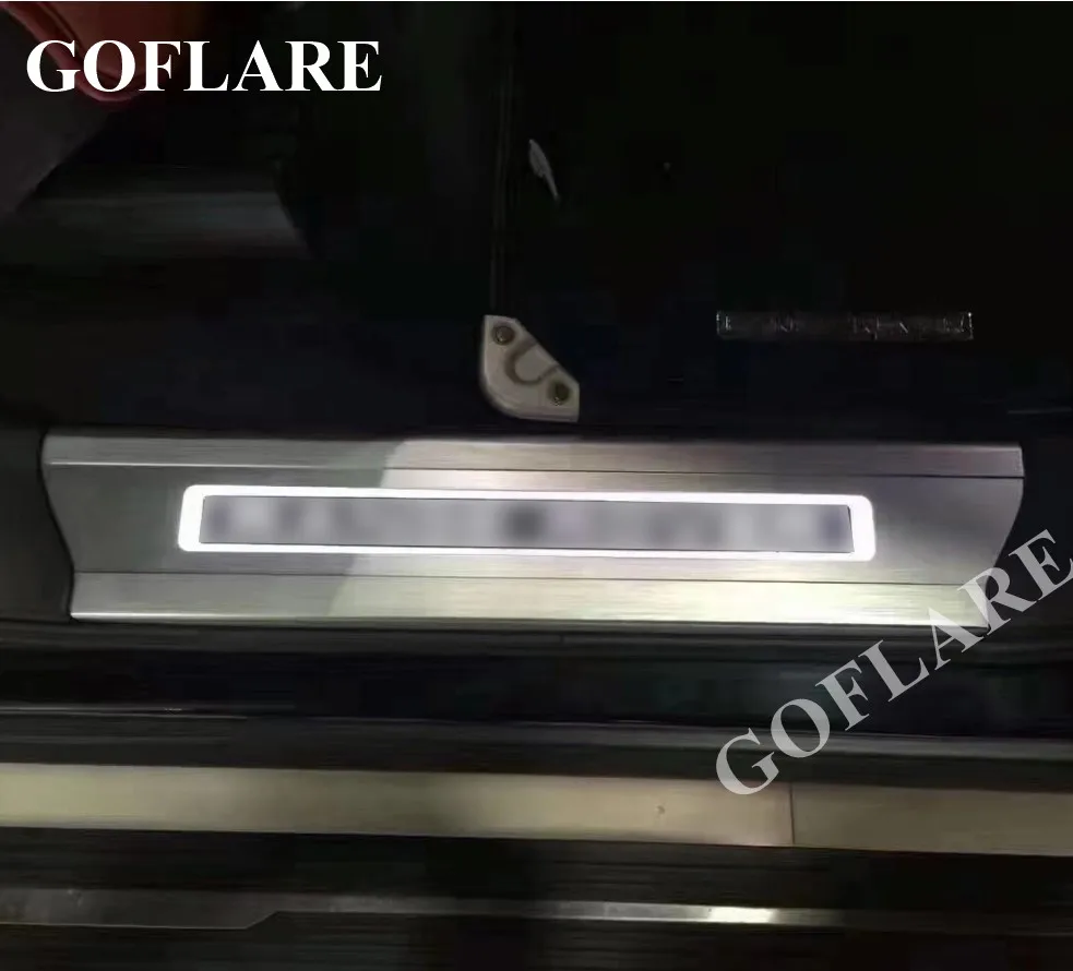 Светодиодный порог для автомобильной двери Range Rover L405 Sport L494 2014 2020 аксессуары