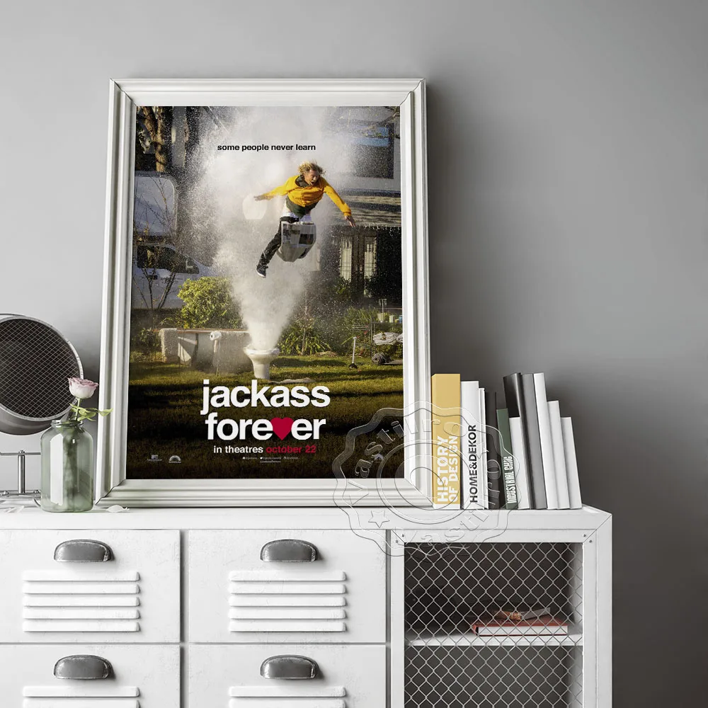 Jackass Forever комедия фильм художественные принты плакат Современный иллюстрация