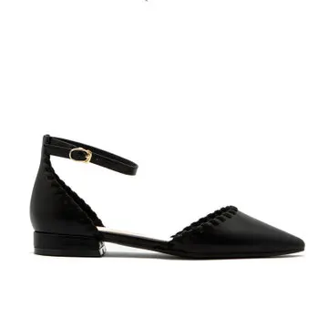 

Casual Woman Shoe Low Heels Modis Shallow Mouth Female Footwear Elegant Pointed Toe 2021 Dress Flock High Leisure Basic PU Fabri