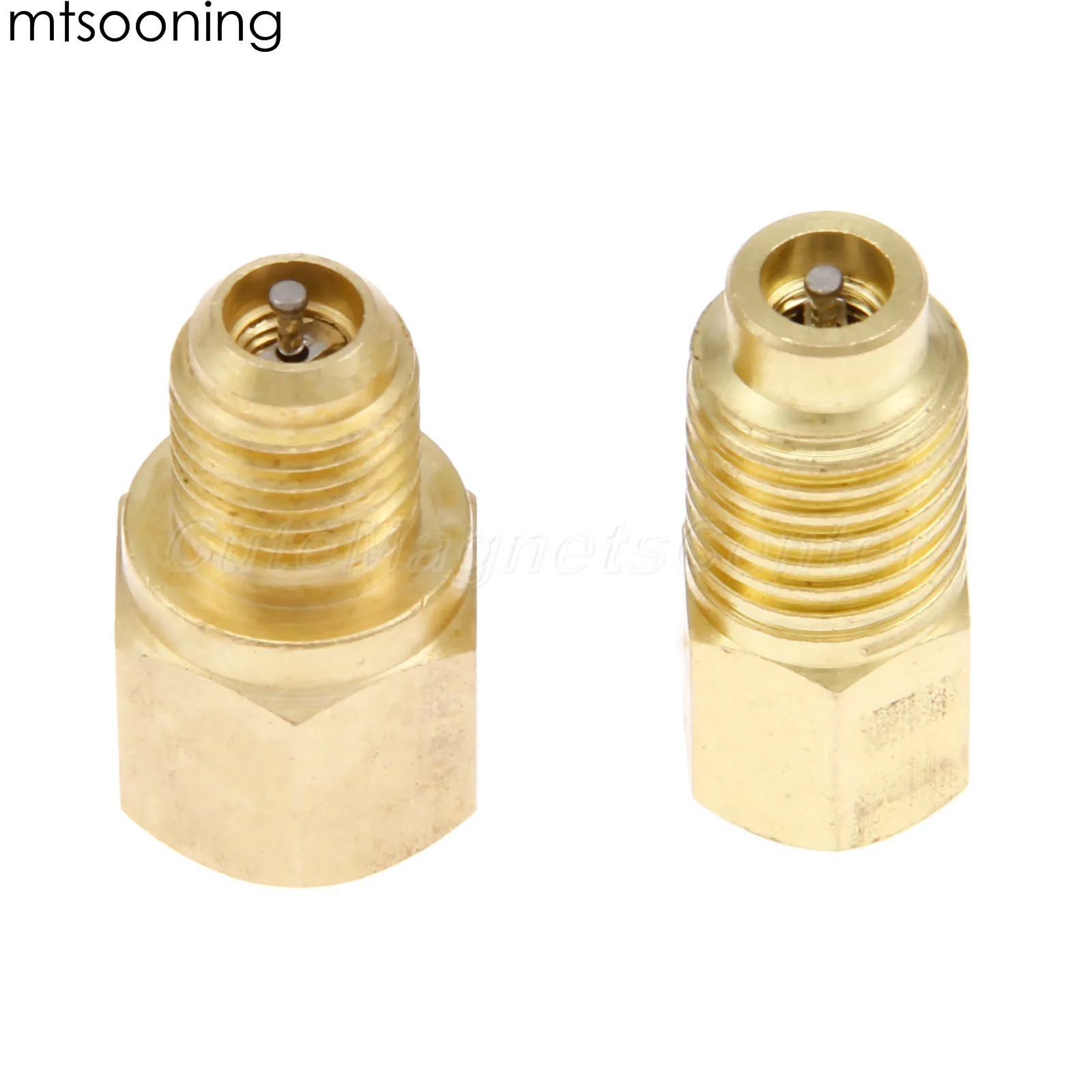 2 шт. адаптеры mtsooning R12 R22 to R134a для резервуара вакуумного насоса инжектор зарядки