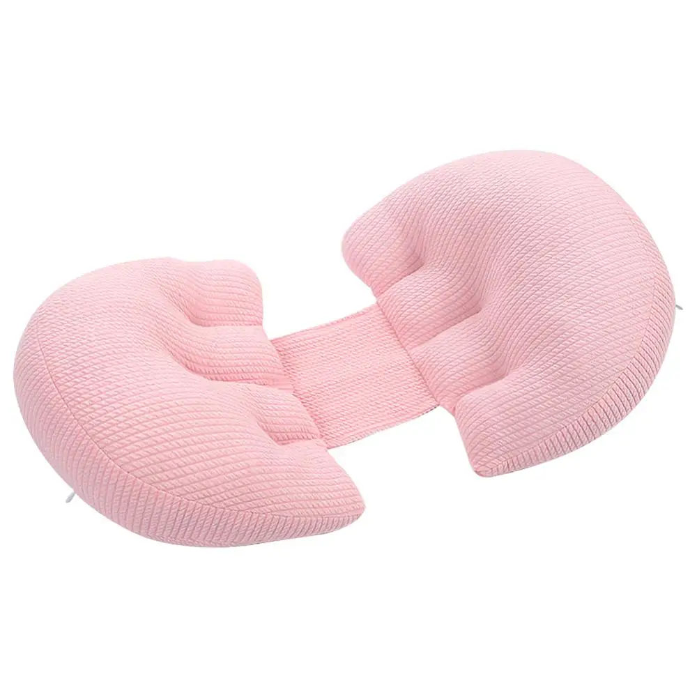 

Новая Подушка для беременных, хлопковая Подушка для сна на боку, моющаяся U-образная подушка для сна на боку, поддерживающая живот для береме...