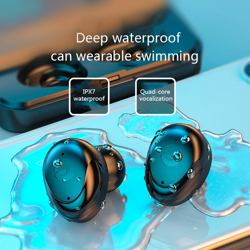 Heatosteped F6 TWS сенсорный Bluetooth наушники HD стерео беспроводные с шумоподавлением