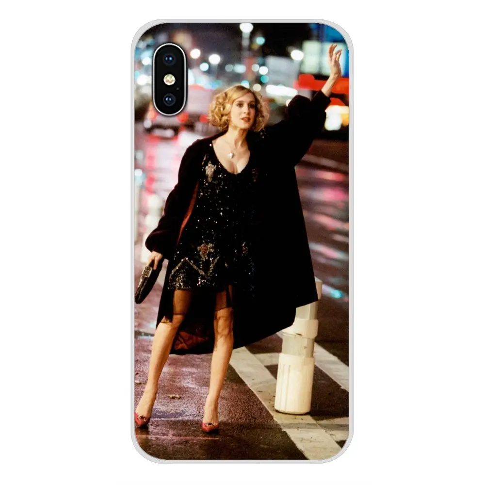 For Huawei G7 G8 P7 P8 P9 P10 P20 P30 Lite Mini Pro P Smart Plus 2017 2018 2019 Soft TPU Case Sex and the City girl shopping dog | Мобильные