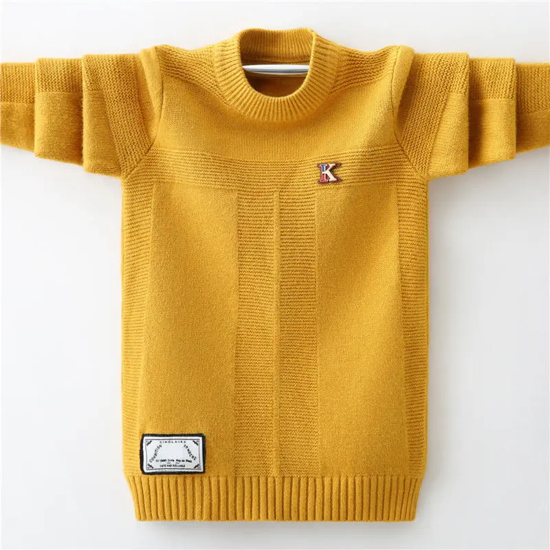 

Детский пуловер, свитер, Осень-зима 2021, Детская вязаная верхняя одежда, пальто для мальчиков-подростков, кардиган 110-160 см, свитер Dwq840