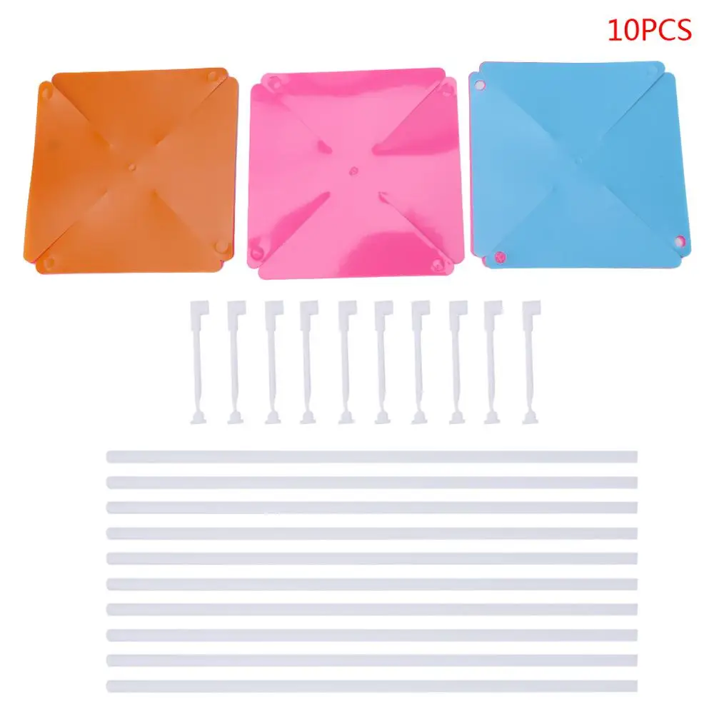 10 шт./набор штифт ветряной мельницы ветра счетчик шланг для полива огорода двора