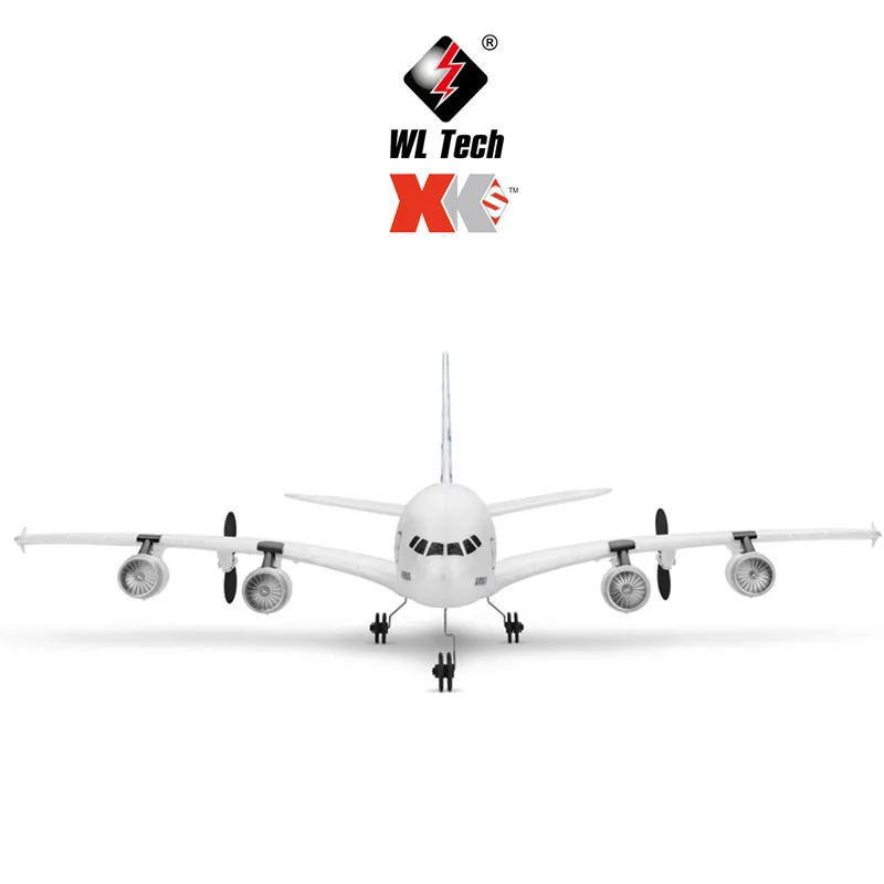 Hotty Toy A120 Airbus A380 вертолет с дистанционным управлением Военная авиационная модель вертолет с фиксированным крылом Планер для детей игрушки