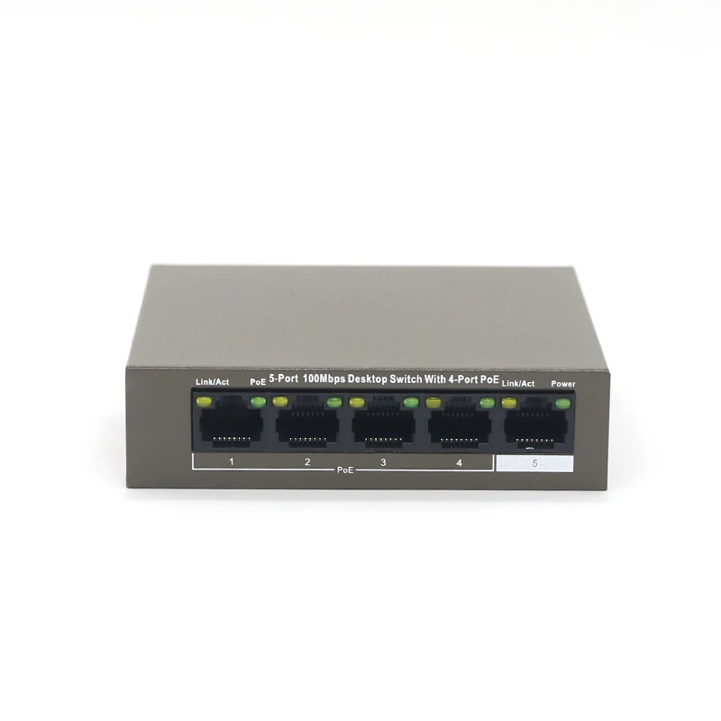 FSD GLF1105P 4 38W Ethernet сетевой коммутатор 5 портовый 250 м долгосрочный стабильный