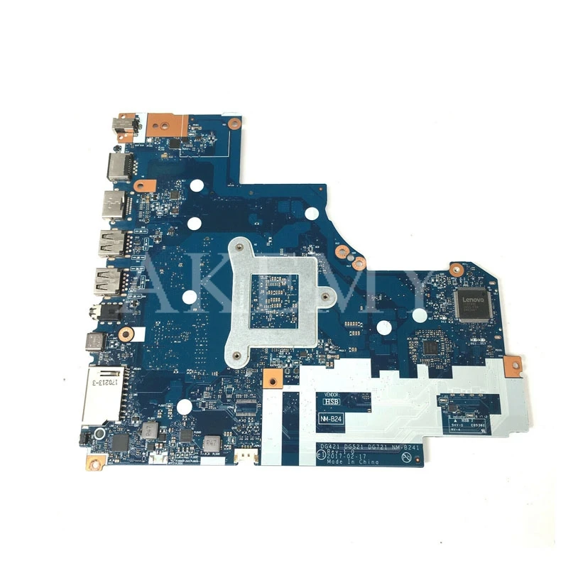 

NM-B241 Laptop motherboard for Lenovo Ideapad 320-15ISK original mainboard 4G-RAM I3-6100U/I3-6006 CPU
