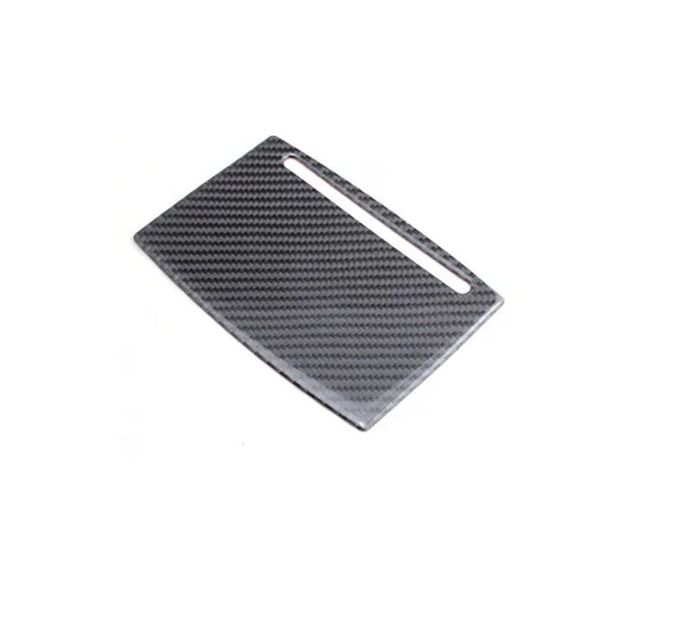Ashtray Panel CNORICARC углеродное волокно консоль переключения передач крышка стакана воды Накладка для Audi A7 A6 C7 интерьер пепельница панель украшения стикер - Название цвета: Ashtray Panel