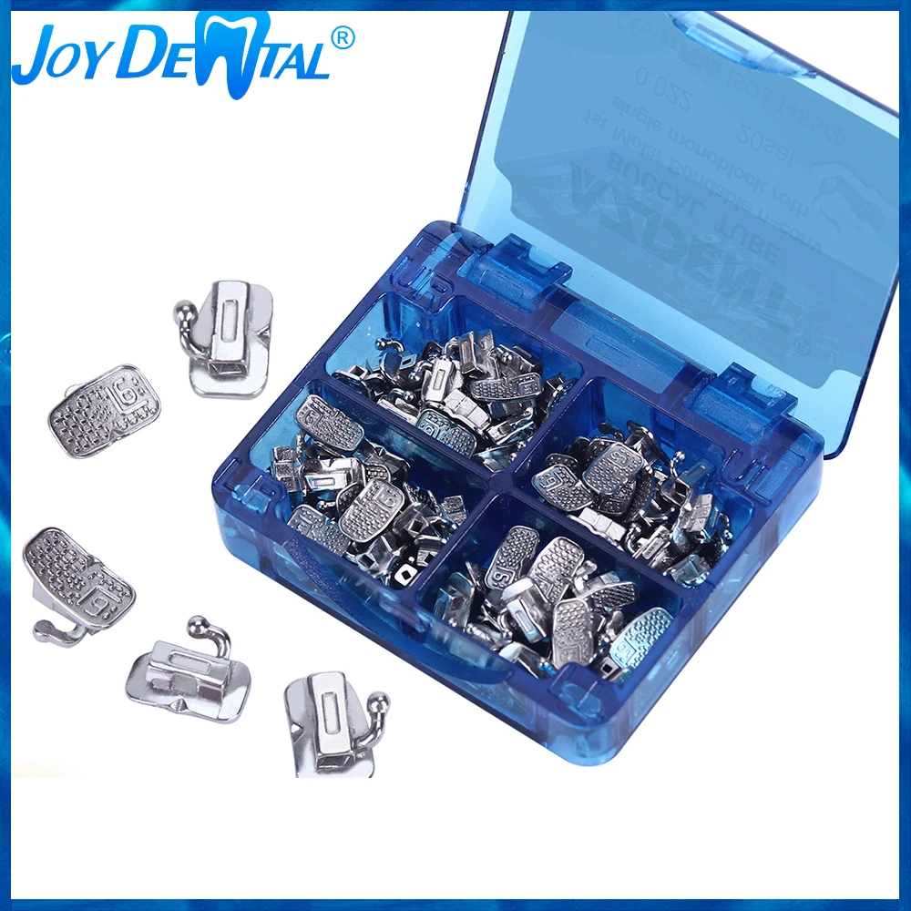 20 Sets/Box Dental 1st/2nd Molar Bondable Monoblock Non-Convertible MIM Monoblock Orthodontic Buccal Tube |