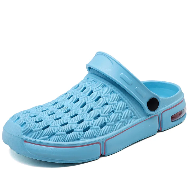 Мужские пляжные сандалии повседневные шлепанцы с подушкой модная дышащая обувь