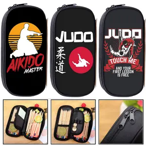 Чехол для занятий Тхэквондодзюдокарандаш для детей, школьная сумка для карандашей, Детская коробка для карандашей, женская косметичка, сумка для макияжа для девочек