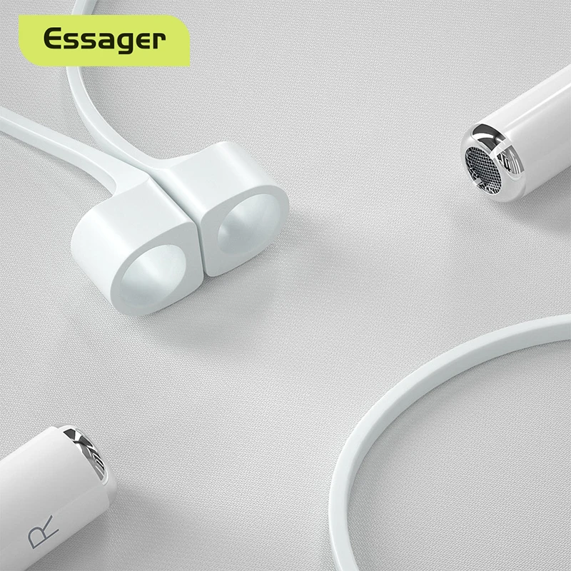 

Essager Magnetic Earphone Strap For Apple Airpods Airpod Anti Lost Strap Loop String Rope for Air Pods Pod Silicone Accessories