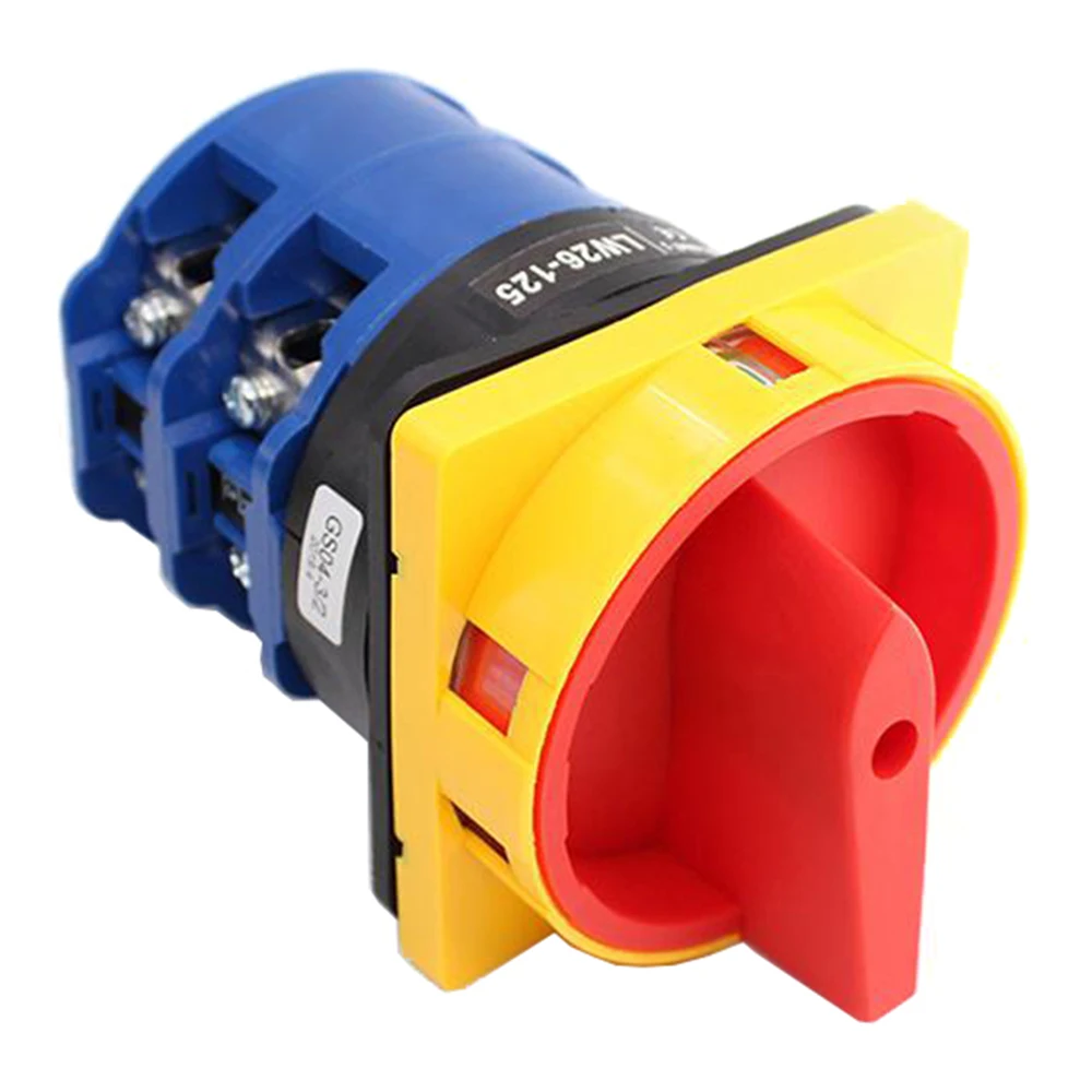 125A 440V LW26GS-125/04-3 универсальный поворотный кулачковый переключатель 125A 440V LW26GS-125/04-3 универсальный поворотный кулачковый переключатель
