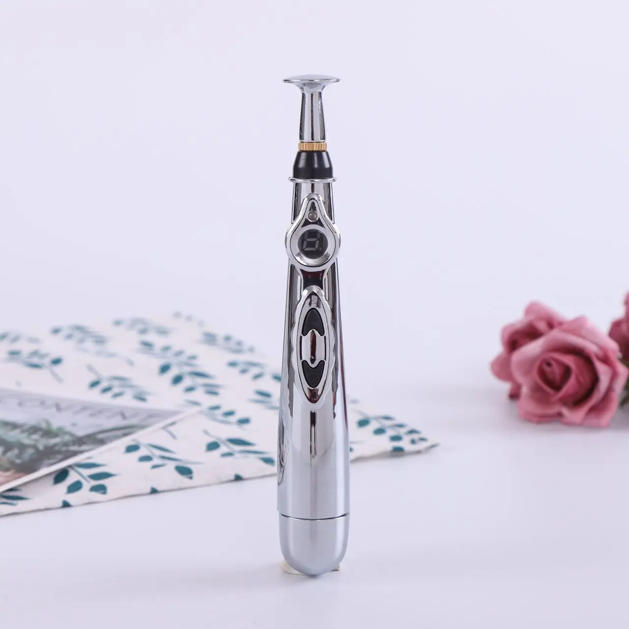 

Laser Acupuncture Stick Meridian Pen Massager Physiotherapy Massage Stick Massage Acupuncture Pen