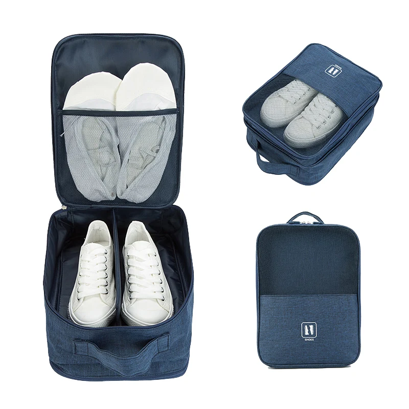 Unisex Multifunction Shoe Bags Portable Waterproof Polyester Shoes Packing Organizers Laundry Case Pouch with Travel Accessories