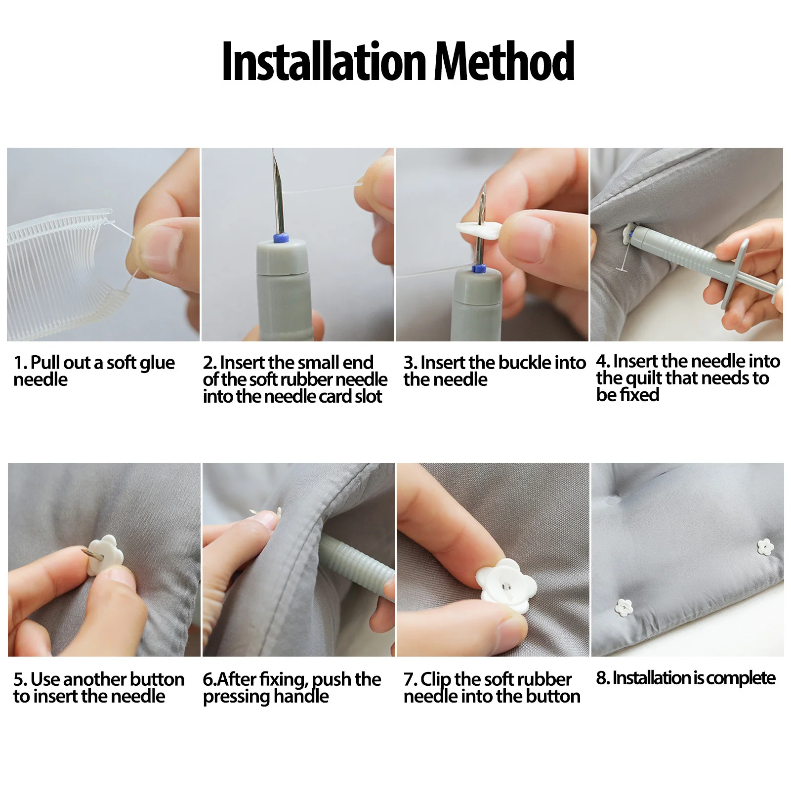 Набор Стёганое одеяло держатель одеяла зажимы крепежа простынь вышлите ваш