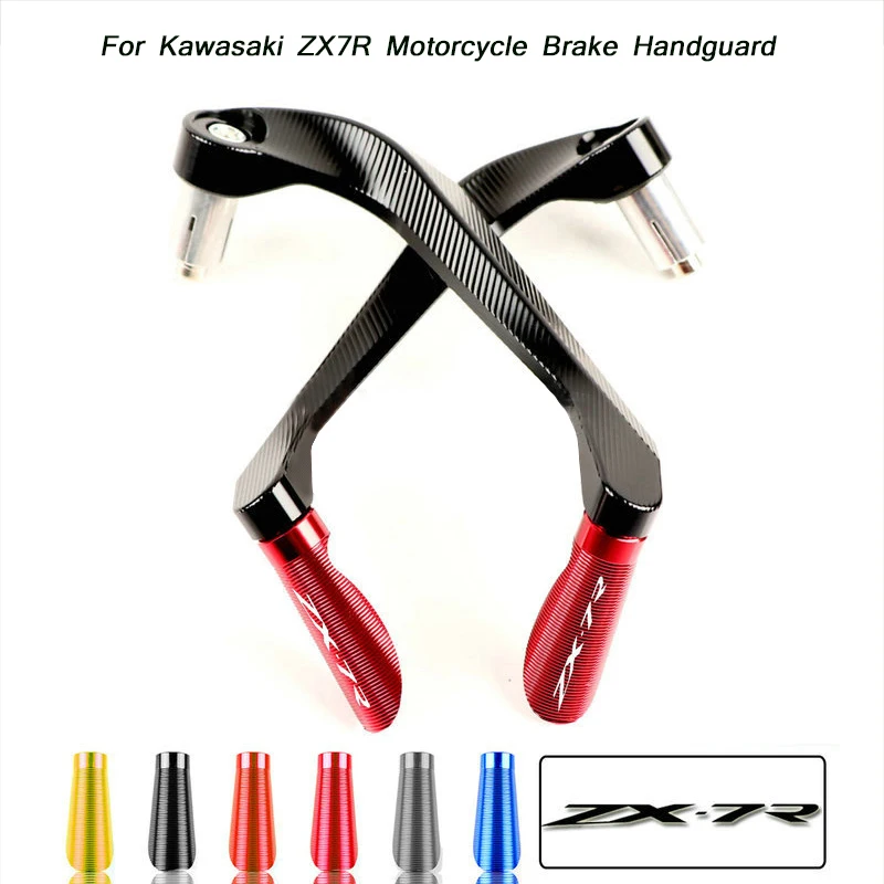 

Silp on for Kawasaki ZX7R Motorcycle Hand Guards Motocross Dirtbike Handguard Handlebar Protector Guards Escape 7/8" Handlebars