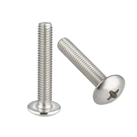 uxcell machine screws m6x35mm phillips screw 304 stainless steel fasteners bolts 10pcs
